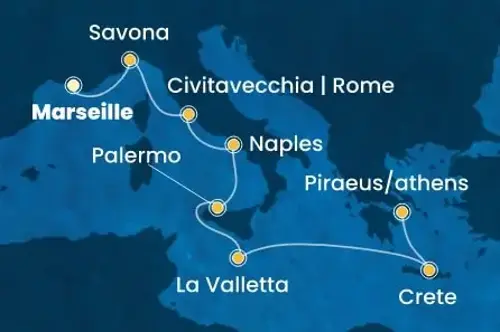 Cruise itinerary
