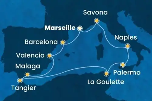 Cruise itinerary