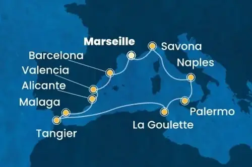 Cruise itinerary