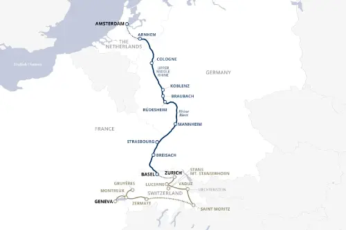 Cruise itinerary