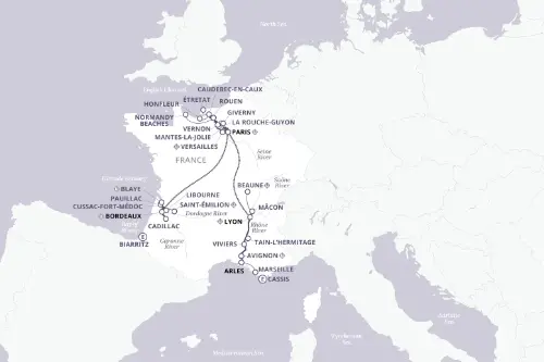 Cruise itinerary