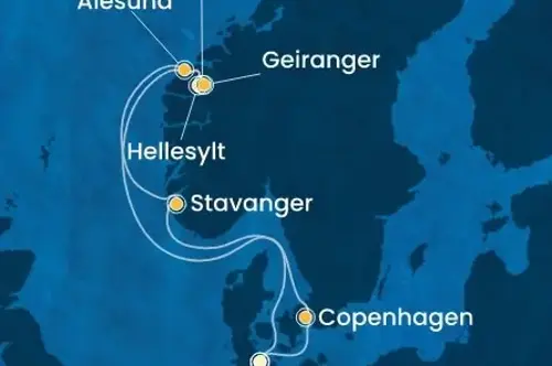 Cruise itinerary