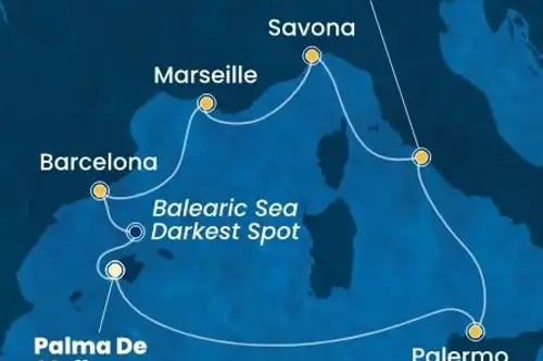 Cruise itinerary