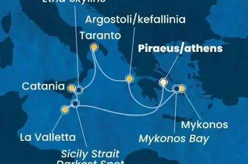 Cruise itinerary