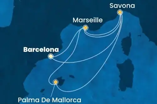 Cruise itinerary