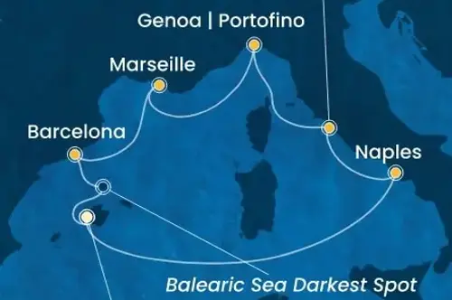 Cruise itinerary