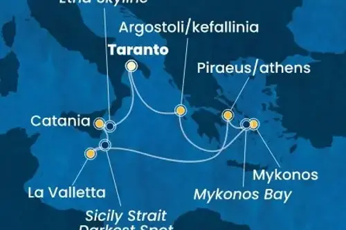 Cruise itinerary