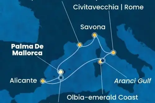 Cruise itinerary