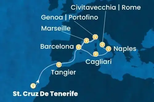 Cruise itinerary