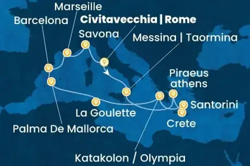 Cruise itinerary