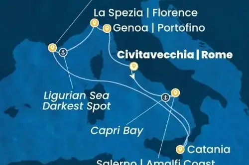 Cruise itinerary