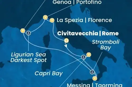 Cruise itinerary