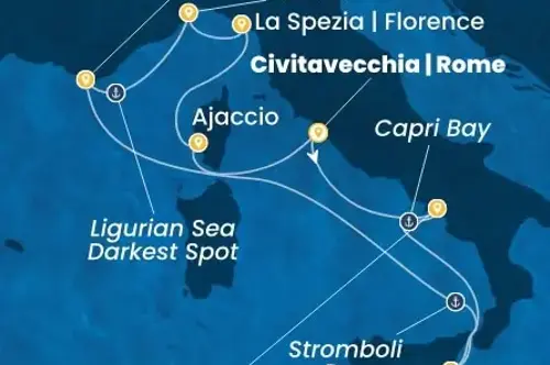 Маршрут круиза