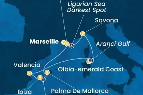 Cruise itinerary