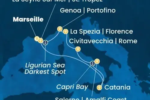 Cruise itinerary