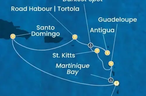 Cruise itinerary