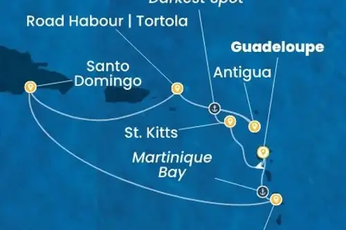 Cruise itinerary