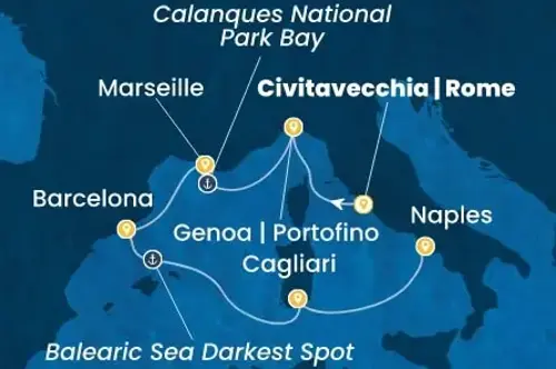 Cruise itinerary