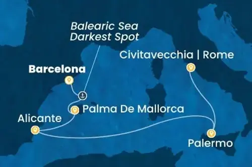 Cruise itinerary