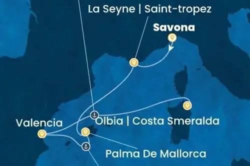 Cruise itinerary