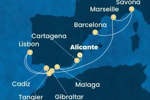 Cruise itinerary