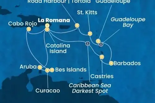 Cruise itinerary