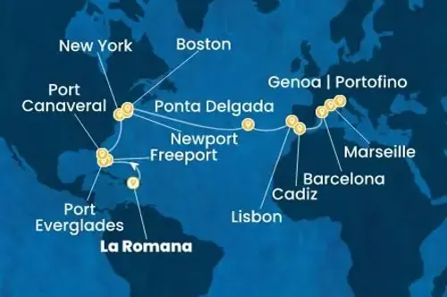 Cruise itinerary