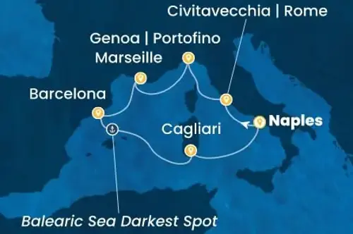 Cruise itinerary