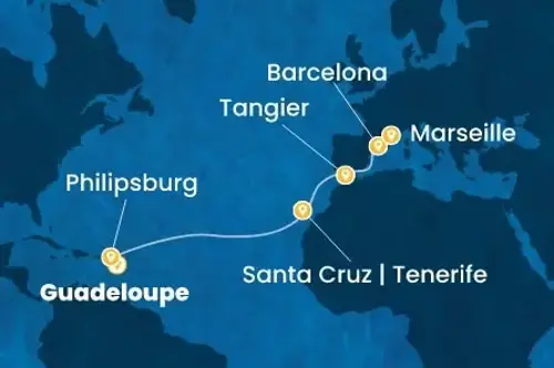 Cruise itinerary
