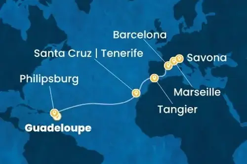 Cruise itinerary