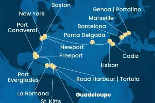 Cruise itinerary