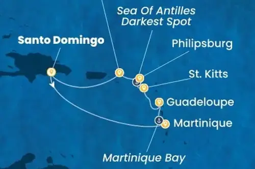 Cruise itinerary