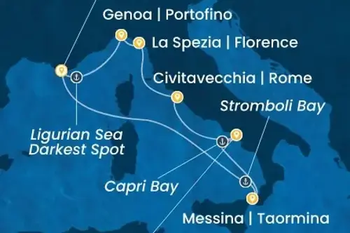 Cruise itinerary