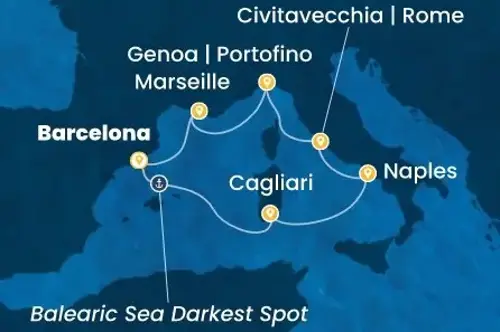 Cruise itinerary