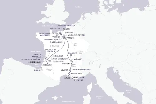 Cruise itinerary