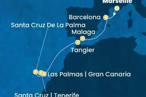 Cruise itinerary