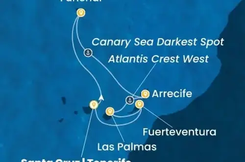 Cruise itinerary