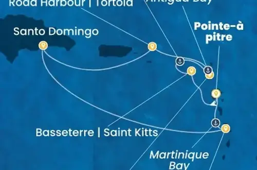 Cruise itinerary