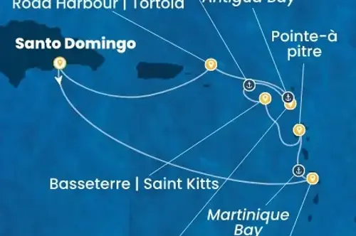Cruise itinerary