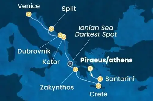 Cruise itinerary