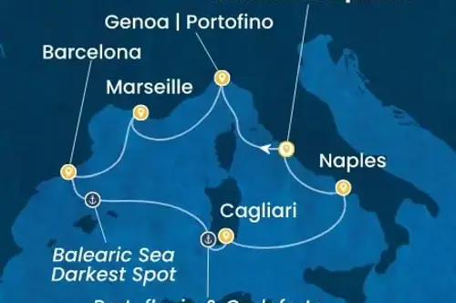 Cruise itinerary