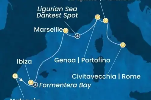 Cruise itinerary