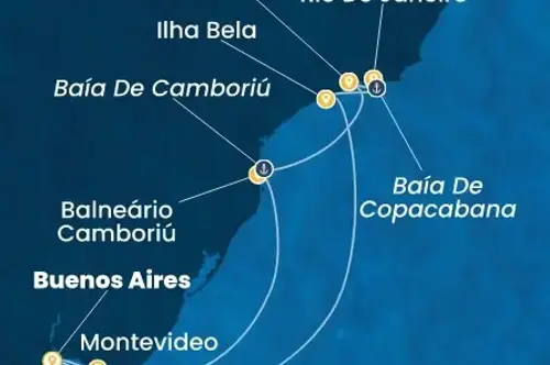 Cruise itinerary