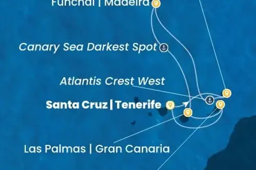 Cruise itinerary