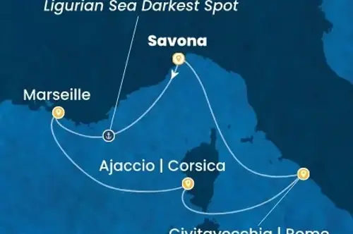 Cruise itinerary