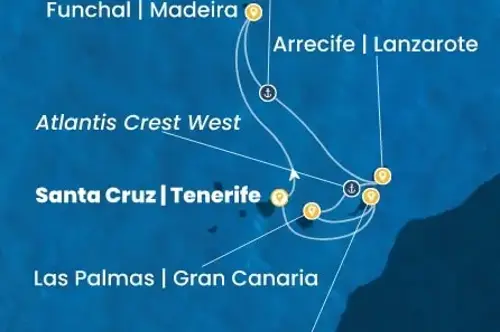 Cruise itinerary