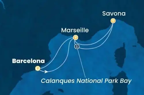 Cruise itinerary
