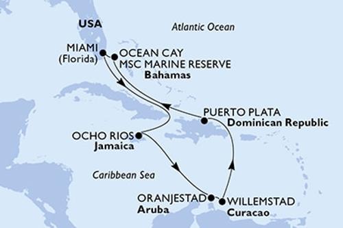 Cruise itinerary