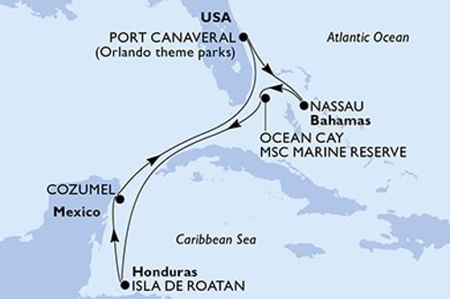 Cruise itinerary